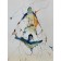 Une tumeur d'encre, de l'artiste Benoit Genest Rouillier, Oeuvre papier, Mixtes sur papier, Création unique, dimension : 30 x 22 po de largeur