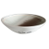 Bol de service (très grand), intérieur rouge/vert, de l'artiste Elizabeth Hamel, medium : céramique porcelaine blanche, dimension : 7 po haut x 14.5 po de diamètre, pièce vendue à l'unité, vue 2