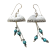 Boucles d'oreilles Méduses, no 18, de l'artiste Molusk, Bijou mode d'inspiration aquatique souple et léger. La matière première : un PVC transparent qui, une fois coloré, doré et imprimé, est totalement métamorphosé.