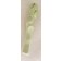 Fleur Bouquet vert vendu séparément, de l'artiste Véronique Martel, dimension : 4 à 5 pouces de longueur, Peut être légèrement différente de la photo présentée, Faisait partie de l'ensemble 'L'épicier du coin ...', Faïence grès pigment émail, vue A