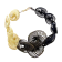 Bracelet ESCARGOT, no 58, de l'artiste Sandrine Giraud, Ce bijou marie avec élégance la grâce et l’originalité des lignes résolument contemporaines. longueur de 8 pouces
