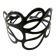 Bracelet Feuille (noir), no 56, de l'artiste Molusk, Longueur 6.25 pouces, Bijou d'inspiration aquatique souple et léger fait de PVC coloré qui épouse la forme du corps à la manière d’un tatouage