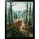 Forêt noire, de l'artiste Félix Girard, sur papier Epson « Enhanced Matte, impression avec de l’encre à pigment – qualité archive (ultra chrome), dimension : 18 x 14 pouces de largeur, affiche prête à être encadrée, vue 2