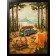 Station wagon, de l'artiste Félix Girard, sur papier Epson « Enhanced Matte, impression avec de l’encre à pigment – qualité archive (ultra chrome), dimension : 18 x 14 pouces de largeur, affiche prête à être encadrée, vue 2