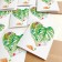 Carte de souhaits 5x4 po, -- Coeur plantes --, de l'artiste Katrinn Pelletier, dimension : 5.5 x 4.25 pouces largeur, sans texte, avec enveloppe  Vous pouvez inscrire votre message à l'intérieur.  Carte vendue à l'unité, vue 3
