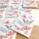Carte de souhaits 5x4 po, -- Papillons colorés --, de l'artiste Katrinn Pelletier, dimension : 5.5 x 4.25 pouces largeur, sans texte, avec enveloppe  Vous pouvez inscrire votre message à l'intérieur.  Carte vendue à l'unité, vue 3