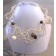 Collier LIANE PERLÉE, no 19, de l'artiste Sandrine Giraud, Ce bijou modulable, toujours original, marie avec élégance la grâce des perles avec l’originalité des lignes résolument contemporaines.