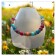 Collier POLARIS, no 184, de l'artiste Sandrine Giraud, couleur, argent, perles bleues, rouges, roses, violettes. Ce bijou toujours original, marie avec élégance la grâce et l’originalité des lignes. contexte