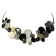Collier Pendentif, no 11, de l'artiste Molusk, Bijou aquatique souple et léger fait de PVC coloré qui épouse la forme du corps à la manière d’un tatouage, longueur maximale 17 pouces, vue B