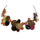 Collier Pendentif, no 19, de l'artiste Molusk, Bijou d'inspiration aquatique souple et léger fait de PVC coloré qui épouse la forme du corps à la manière d’un tatouage, longueur maximale 17 pouces