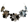 Collier Pendentif, no 21, de l'artiste Molusk, Bijou d'inspiration aquatique souple et léger fait de PVC coloré qui épouse la forme du corps à la manière d’un tatouage, longueur maximale 17 pouces