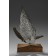 La nature dans l'instant, o-30, de l'artiste Danny Perkins, Sculpture, métal et bois de mer, Dimension : 35 x 24 x 7.75 po