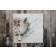 En route vers le rivage, de l'artiste Anne-Marie Villeneuve, Tableau, Acrylique, graphite et fils de coton sur toile, Création unique, dimension : 40 x 40 po de largeur, vue 3