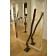 Épave, no 2, de l'artiste Bernard Hamel, Sculpture, bois, dimension : 6 pieds de hauteur, vue en galerie 2