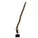 Épave, no 2, de l'artiste Bernard Hamel, Sculpture, bois, dimension : 6 pieds de hauteur