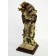 Étreinte, de l'artiste Raphaëlle Bitar, Sculpture, Argile, plâtre et végétaux divers, dimension : 7 x 4 x 4.5 pouces
