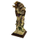 Étreinte, de l'artiste Raphaëlle Bitar, Sculpture, Argile, plâtre et végétaux divers, dimension : 7 x 4 x 4.5 pouces