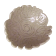 Fleur Rosace beige, vendue séparément, de l'artiste Véronique Martel, dimension : 2 à 4 pouces de diamètre, Peut être légèrement différente de la photo présentée, Faisait partie de l'ensemble 'L'épicier du coin ...', Faïence grès pigment émail 
