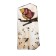 Horloge, format moyen, HBLV-1620, de l'artiste Alexandre Tardif, faite en bois, tilleul, format rectangulaire, fond pâle, dimension : 15.5 x 7.5 x 1 pouces de largeur, décoration fonctionnelle, 2 batteries 2A