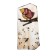 Horloge, format moyen, HBLV-1620, de l'artiste Alexandre Tardif, faite en bois, tilleul, format rectangulaire, fond pâle, dimension : 15.5 x 7.5 x 1 pouces de largeur, décoration fonctionnelle, 2 batteries 2A