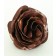 Rose de table, de l'artiste Denis Lebel, Sculpture, Cuivre, Création unique, dimension : 3.5 x 3 po, vue A
