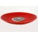 Bol assiette, rouge, # 29, de l'artiste Créations Ratté, medium : céramique, objet utilitaire cuit à très haute température, résistant au four, au micro-onde et au lave-vaisselle, vue A