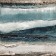 Accalmie V, no 0720 , de l'artiste Isabel Picard, Techniques mixtes sur bois, Création unique, dimension : 16 x 16 po de largeur