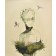 La gardienne, de l'artiste Roxane Lessard (Oscane), Tableau, Acrylique sur toile de coton brute, Création unique, dimension : 48 x 40 po de largeur