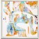 La Baie (t.encadré) (série Transparences et liaisons), de l'artiste Zoé Boivin, Tableau, Médiums mixtes sur toile, Création unique, dimension 36 x 36 pouces de largeur