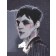 Le pianiste, de l'artiste Marie Chantal Le Breton, Tableau, Mixtes sur papier aquarelle marouflé sur panneau de bois, Création unique, dimension : 18 x 14 po de largeur
