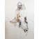 Le retour du spaguetti, de l'artiste Benoit Genest Rouillier, Oeuvre papier, Acrylique sur papier, Création unique, dimension : 30 x 22 po de largeur