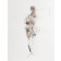 Le roi des si, de l'artiste Benoit Genest Rouillier, Oeuvre papier, Acrylique sur papier, Création unique, dimension : 13.75 x 10.5 po de largeur
