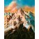 Lueur alpine, de l'artiste Félix Girard, sur papier Epson « Enhanced Matte, impression avec de l’encre à pigment – qualité archive (ultra chrome), dimension : 14 x 11 pouces de largeur, affiche prête à être encadrée