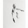 Marinade anxieuse, de l'artiste Benoit Genest Rouillier, Oeuvre papier, Acrylique sur papier, Création unique, dimension : 13.75 x 10.5 po de largeur