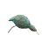 Oiseau de rivage, no 30, de l'artiste Bernard Hamel, Sculpture, Hydrostone, dimension : 3.75 x 4.75 x 3.0 po