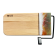 Planche à fromage, no 58, Vert / Orange / Jaune / Blanc, de l'artiste Julie Marcotte, Matériaux, Érable, résine alimentaire et huile de pépin de raisin, dimension : 3/4 x 5 3/4 x 12 po