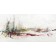 Rendez-vous sous les couleurs du vent, de l'artiste Anne-Marie Villeneuve, Tableau, Mixtes sur toile galerie, Création unique, dimension : 18 x 36 po de largeur