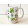 Tasse à café, -- Plantes d'intérieur --, de l'artiste Katrinn Pelletier, Illustration, impression sublimation, Faite au Québec, matériaux : céramique, Capacité : 15 onces