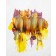 Terre inconnue (o.encadrée), de l'artiste Nancy Létourneau, Oeuvre sur papier Yupo, médium encre à l'alcool, Création unique, dimension 22 po x 18 po  de largeur
