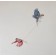 Tisser les liens, no 2, de l'artiste Roxane Lessard (Oscane), Tableau, Broderie et acrylique sur toile, Création unique, dimension : 36 x 36 po de largeur