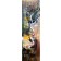 Underwater (diptyque), de l'artiste Sandy Cunningham, Tableau, Techniques mixtes sur bois, 2 pièces, Création unique, dimension chaque unité : 48 x 24 pouces et 30 x 24 pouces, format total de l'oeuvre : 78 x 24 pouces de largeur