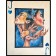 Valet de coeur, de l'artiste Florence Lemay, Tableau, Acrylique sur bois, Création unique, dimension : 30 x 24 po de largeur, vue 2