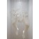 Vapeur humaine V, de l'artiste Jérôme Trudelle, Installation, Médium utilisé : bandelettes de plâtre et fils, Création unique, dimension : 1 m x 1 m largeur x 1.5 m hauteur
